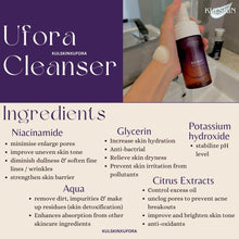 Load image into Gallery viewer, UFORA Skincare - Bright Intense Gentle Cleanser (Facial Foam)
