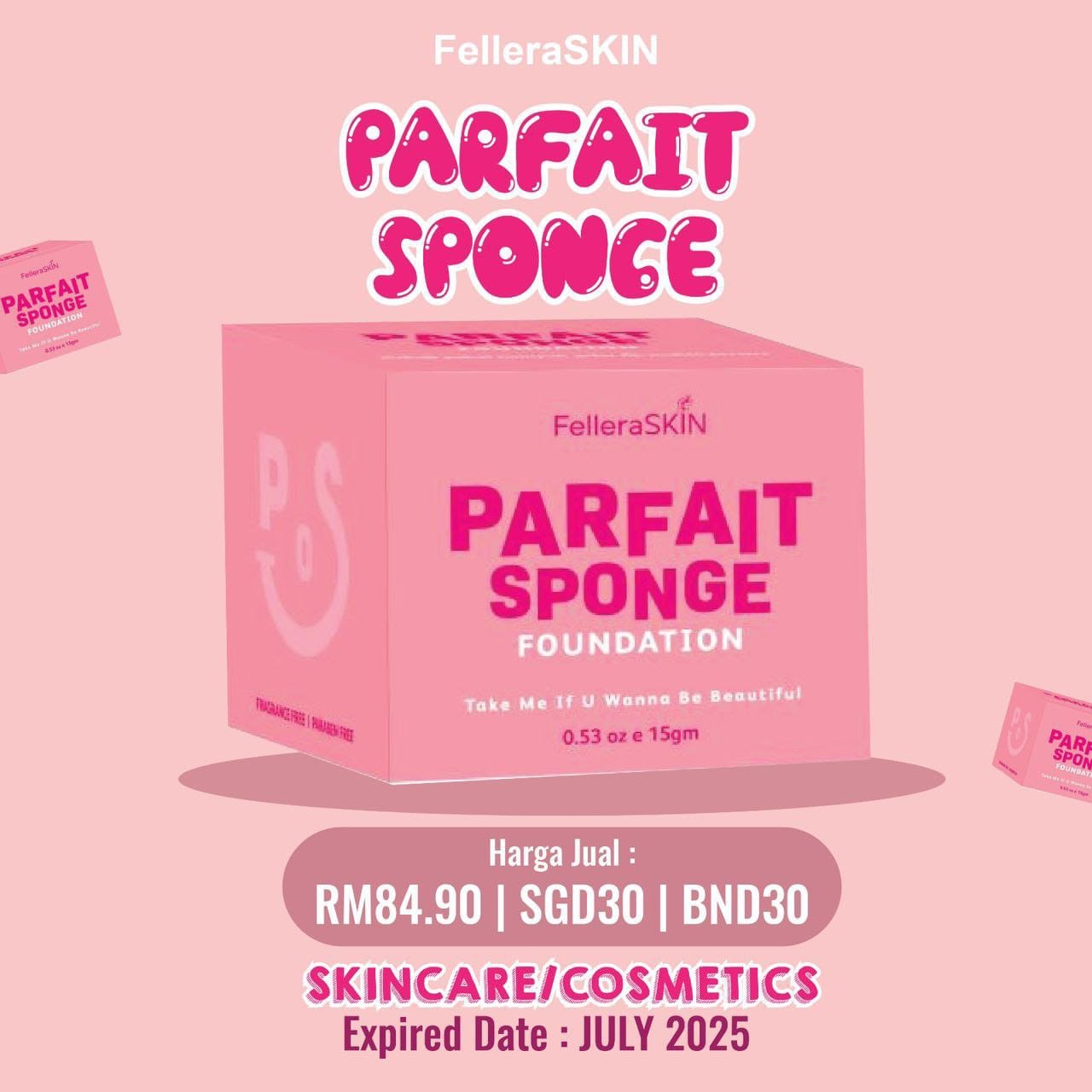 FelleraSKIN Parfait Sponge Foundation
