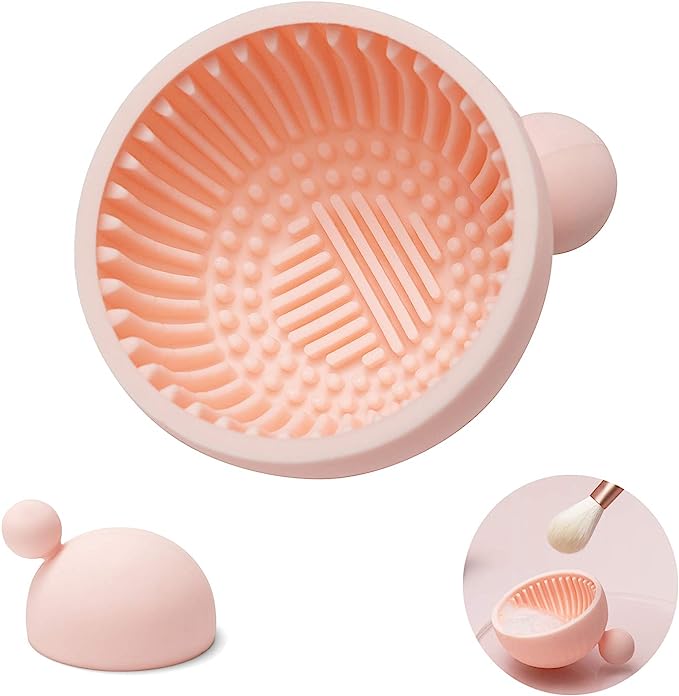 Silicone Makeup Brush Cleaning Cup