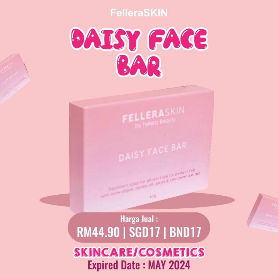 FelleraSKIN Daisy Face Bar