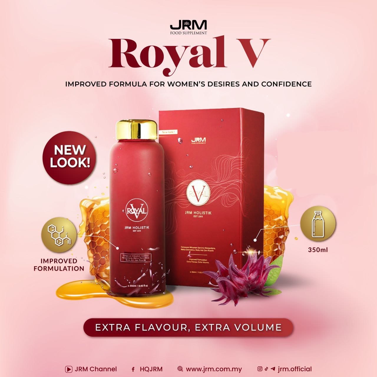 JRM (Jamu Ratu Malaya) - Royal V 350ml