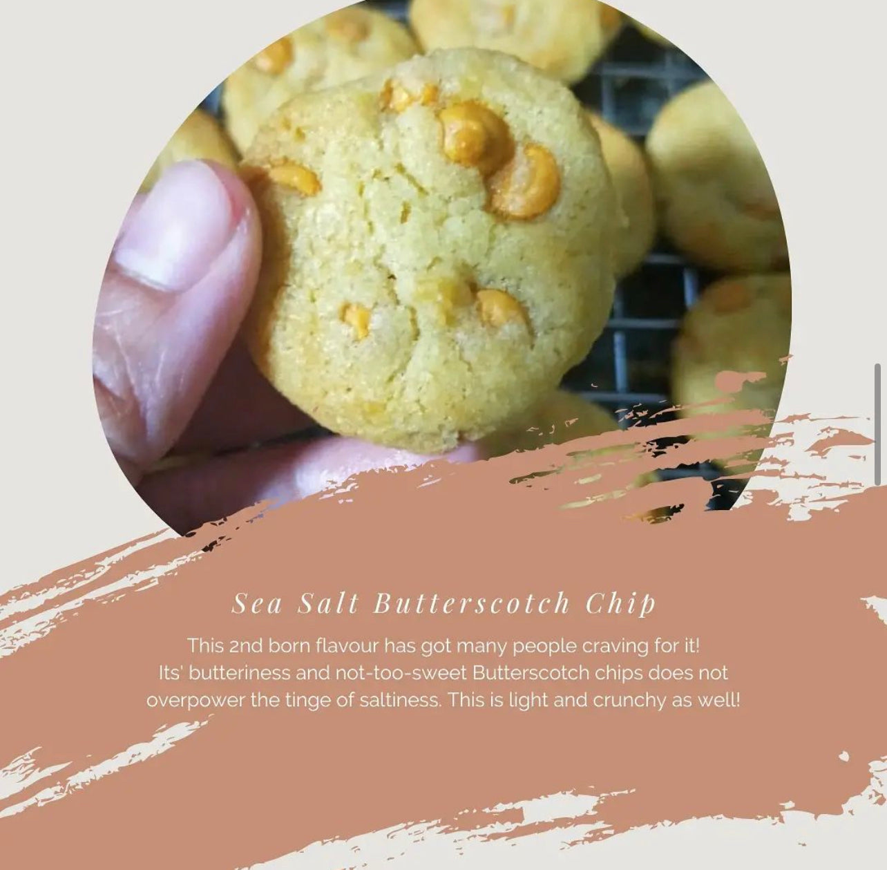 Sea Salt Butterscotch Cookie