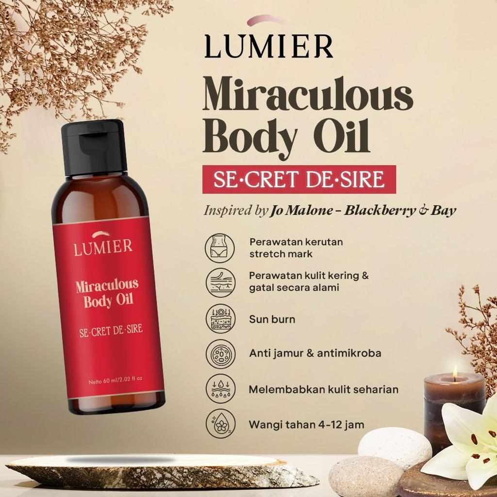 LUMIER Miraculous Body Oil - Secret Desire (60ml)