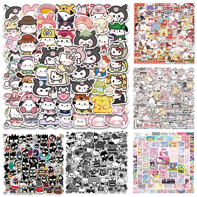 Cartoon Stickers (4 for $1.00)