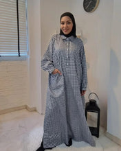 Load image into Gallery viewer, Fasha Chequered Dress
