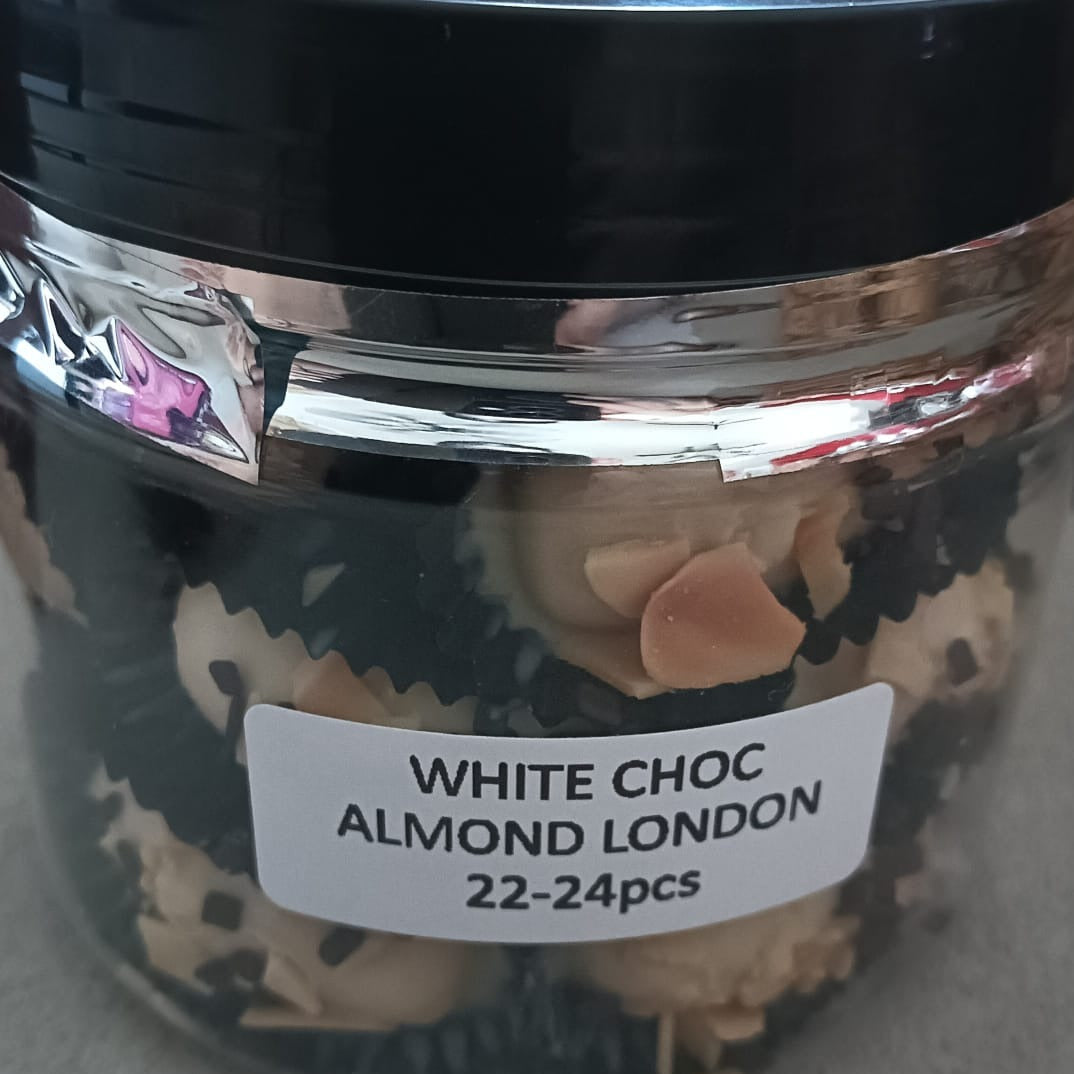 Almond London White Choc
