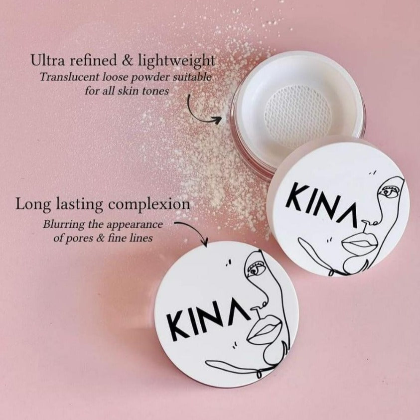 KINA Matte & Translucsent Loose Powder