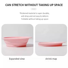 Load image into Gallery viewer, Collapsible Silicone Makeup Brush Cleaning Bowl
