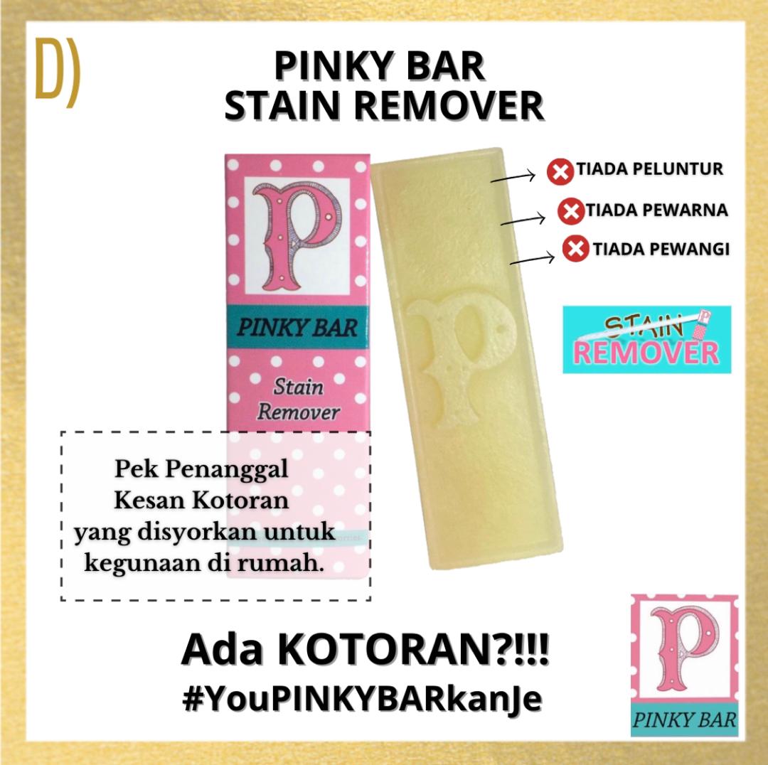 Pinky Bar - Stain Remover (3 Types)