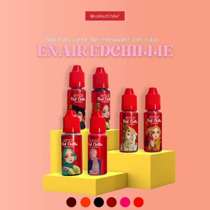 Enai Red Chillie 15ml (3 Colours)